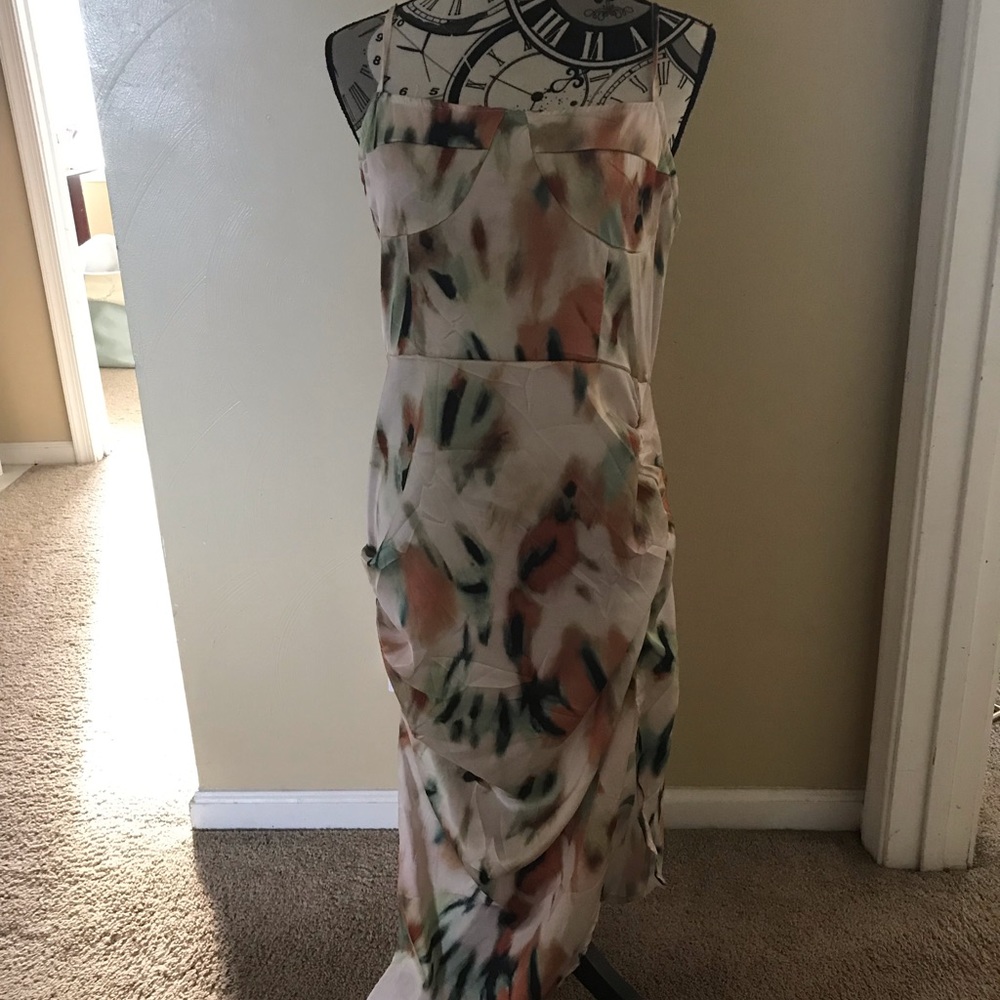 SHEIN multi color slip dress size Large